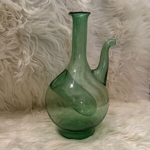 Vtg Italian Glass Decanter